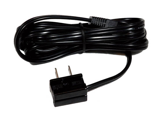 American Lighting ALLVP-PC6 6' Power Cord With Roller Switch For MVP LED Puck Lights - Black