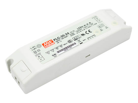 American Lighting LED-DR30-24 Hardwire Non-Dimmable LED Driver, 24V DC, 30 Watt Maximum - For TRULUX 24V Standard and High Output LED Tape Light