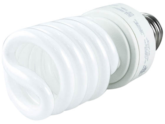 TCP TEC28942H277-27K 42W 277V Warm White Spiral CFL Bulb, E39 Base