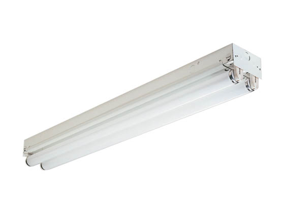 Day-Brite T217-UNV-1/2-EB 2 Ft. T8 Striplight Fixture for Two F17T8, Bulbs Not Included