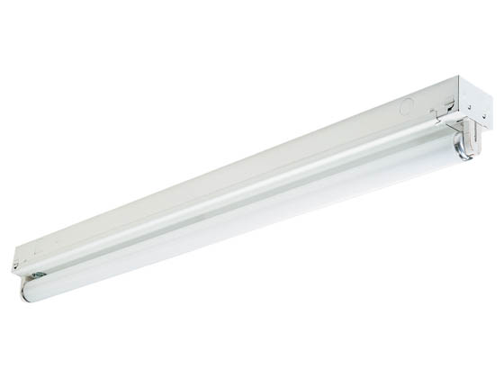 Day-Brite T132-UNV-1/1-EB 4 Ft. T8 Striplight Fixture for One F32T8, Bulb Not Included
