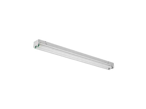 No Brand T232-UNV-1/2-EB Philips 4 Ft. T8 Striplight Fixture for Two F32T8, Bulbs Not Included