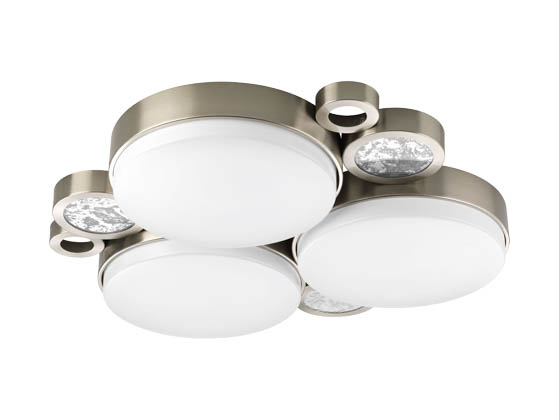 Progress Lighting P3747-0930K9 Three-light LED Wall or Ceiling Mount Fixture