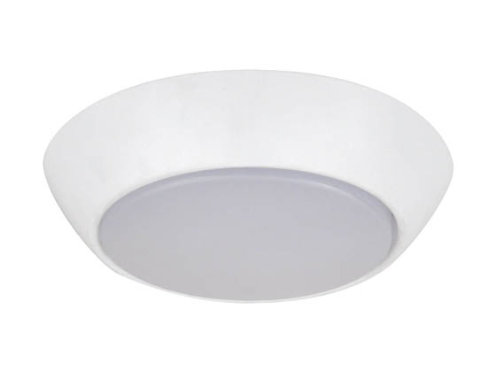 NaturaLED 7456 LED7FMC-70L850 75 Watt Equivalent, 10 Watt 5000K Dimmable LED Flush Mount Compact Ceiling Fixture