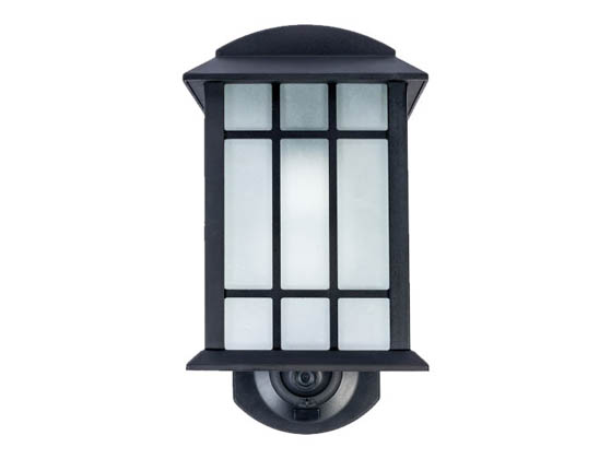 Maximus Lighting SPL06-07A1W4-BKT-K1 Maximus Smart Security Light with 720p HD Camera with 116 Degree Field of View, Soft White 3000K