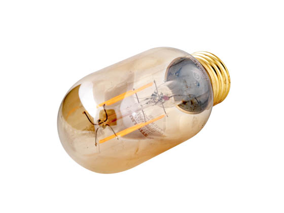 Bulbrite 776605 LED4T14/22K/FIL-NOS/2 Dimmable 4W 2200K Vintage T14 Filament LED Bulb