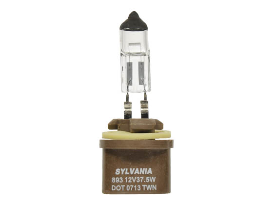 Sylvania 35459 893.BP EN-SP 1/SKU 10/BX 100/CS 893 Basic Halogen Fog Bulb