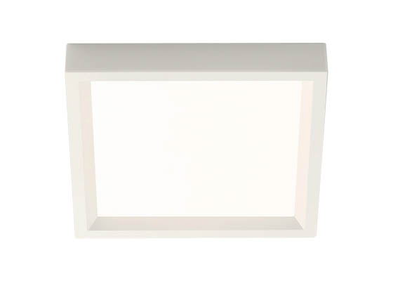 Lightolier S4S830K7 SlimSurface Dimmable 9.5W 3000K 4" Square LED Downlight