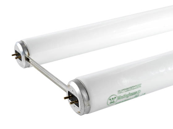 Westinghouse 37400 FB40T12/830/6/ECOMAX 40 Watt, 6 Inch Gap T12 Soft White UBent Fluorescent Bulb 80 CRI