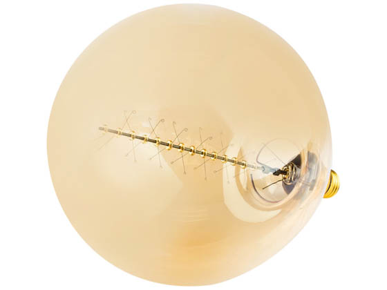 Bulbrite 137401 NOS60-GLOBE 60W 120V Globe Grand Nostalgic Decorative Bulb, E26 Base