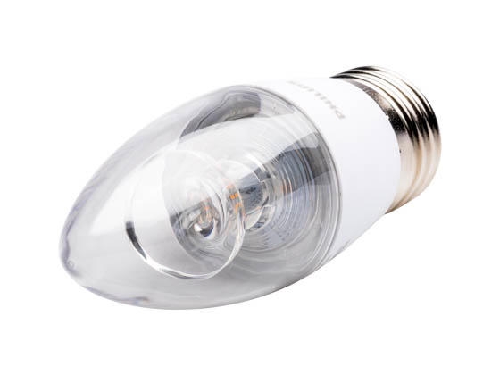 Philips Lighting 461939 4.5B11/LED/827/E26/DIM 120V Philips Dimmable 4.5W 2700K Decorative LED Bulb, E26 Base