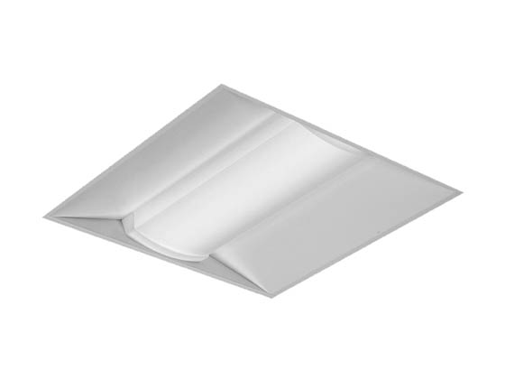 Day-Brite 2EVG45L840-2-D-UNV-DIM EvoGrid 47 Watt 2x2 ft Dimmable LED Recessed Troffer, 4000K