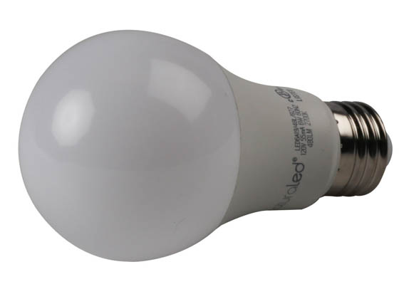 NaturaLED 5946 LED6A19/48L/827 Dimmable 6 Watt 2700K A-19 LED Bulb