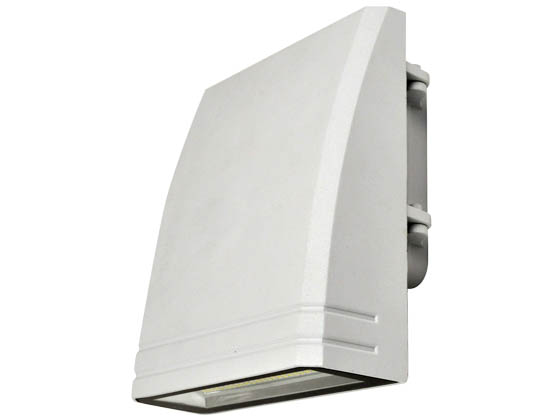 NaturaLED 7550 LED-FXSWP50/40K/WH 250 Watt Equivalent, 50 Watt, 4000K, 120-277 Volt LED Wallpack, White Finish
