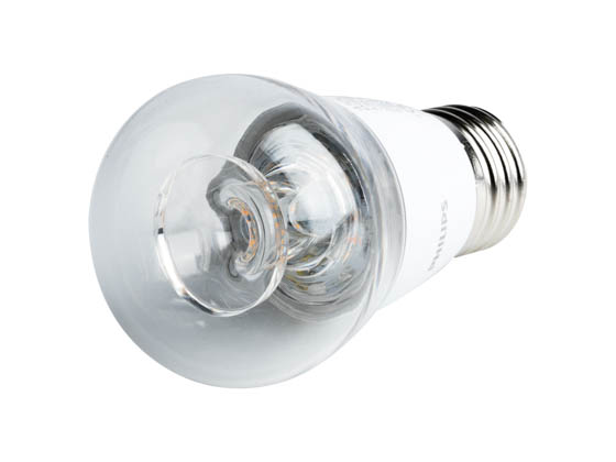 Philips Lighting 462523 5.5A15/LED/827-22/E26/CL/DIM 120V Philips Dimmable 5.5W Warm Glow 2700K-2200K A15 LED Bulb