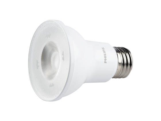 Philips Lighting 463646 6PAR20/LED/827/F25/DIM SO 120V Philips Dimmable 6W 2700K 25° PAR20 LED Bulb