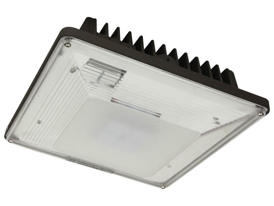 MaxLite 102335 CPL58AUP50B 250 Watt MH Equivalent, 58 Watt LED Low-Profile Parking Garage Fixture