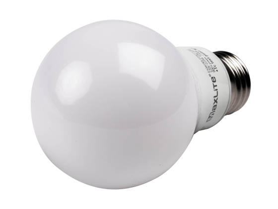 MaxLite 107624 E10A19DLED927/JA8 Maxlite Dimmable 10 Watt 2700K A19 LED Bulb, 90 CRI, JA8 Compliant, Rated For Enclosed Fixtures