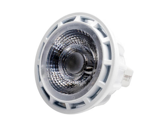 Bulbrite 771301 LED8MR16SP15/50/827/D Dimmable 8W 2700K 15° MR16 LED Bulb, GU5.3 Base, Rated For Enclosed Fixtures