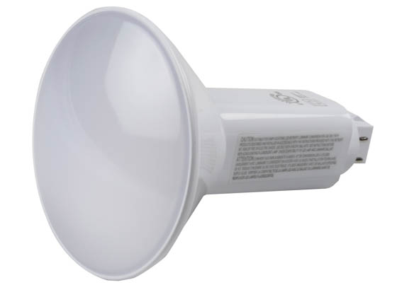 Green Creative 28377 9.5PLV/840/DIR Dimmable 9.5W 4 Pin Vertical 4000k G24q LED Bulb, Uses Existing Ballast