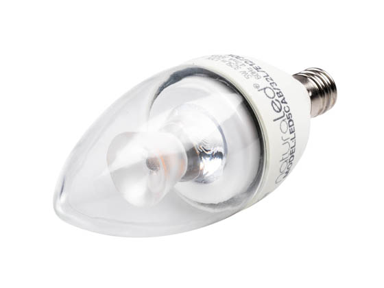 NaturaLED 5838 LED5CAB/32L/E12/30K Dimmable 5W 3000K Decorative LED Bulb