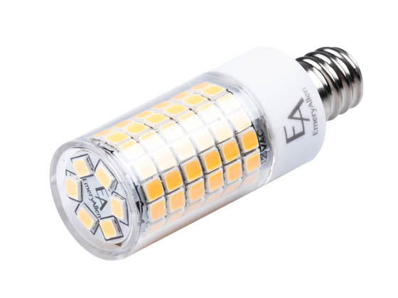 EmeryAllen EA-E12-5.0W-001-3090-D Dimmable 5W 120V 3000K T3 LED Bulb, E12 Base, Rated For Enclosed Fixtures