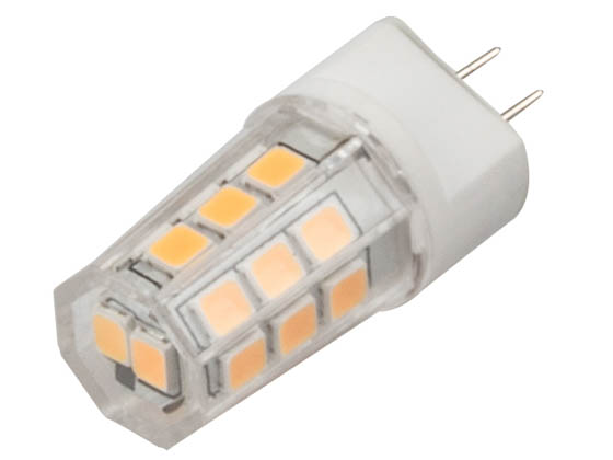 EmeryAllen EA-G4-2.5W-001-2790 Dimmable 2.3W 12V 2700K JC LED Bulb, G4 Base, Rated For Enclosed Fixtures