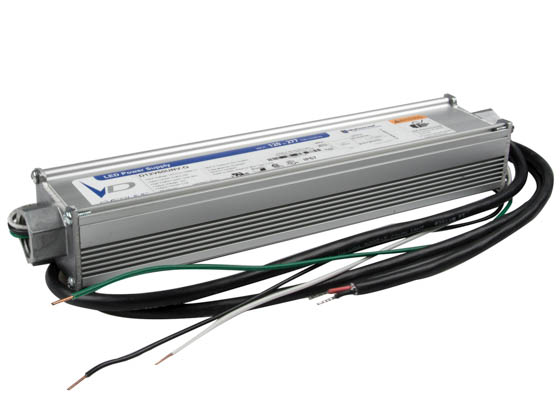 Everline D12V60UNV-Q000I Universal 12 Volt 60 Watt Class 2 Constant Voltage LED Driver, Wet Location Listed