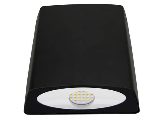 MaxLite 107999 WP-ADS20U-50B 150 Watt Equivalent, 20 Watt, 120-277 Volt, 5000K Adjustable LED Wallpack Fixture