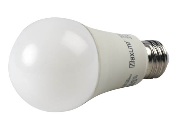 MaxLite 1409244 15A19DLED40/G5 Dimmable 15W 4000K A19 LED Bulb
