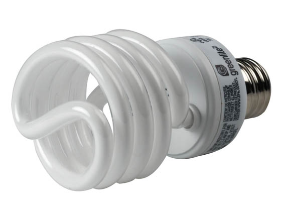 Greenlite Corp. 397010 26W/ELS-U/1/41K Greenlite 26W Cool White Spiral CFL Bulb, E26 Base