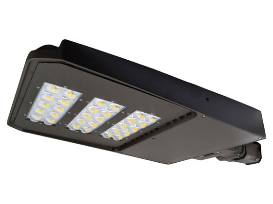 NaturaLED 7636-P10101 LED-FXSAL240/40K/DB/3S Dimmable 750-1000 Watt Equivalent, 240 Watt 4000K LED Area Light Fixture, Slip Fitter Mounting