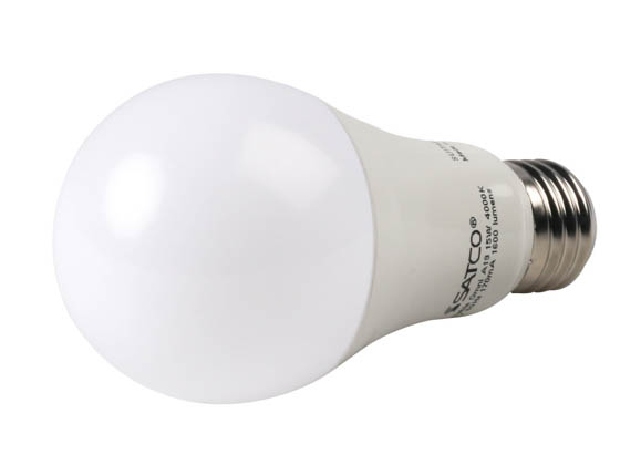 Satco S2402 43 watts A19 A-Line Halogen Bulb 750 lumens Warm White Box of 24 