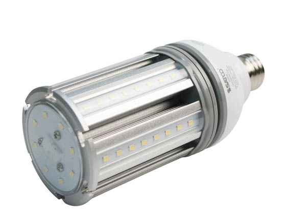 Satco Products, Inc. S29390 18W/LED/HID/5000K/100-277V/E26 Satco Non-Dimmable 18 Watt Hi-Pro LED Multi-Beam Retrofit Lamp, 5000K, Ballast Bypass