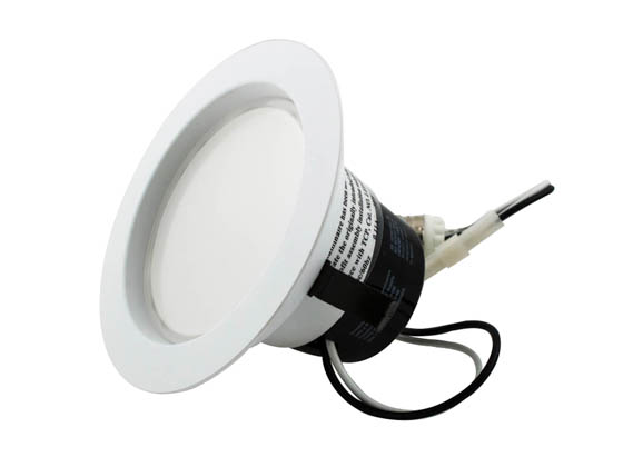 TCP LED10DR430K Dimmable 10 Watt 4" 3000K Recessed LED Downlight