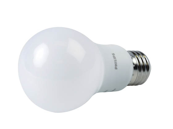 Philips Lighting 479971 9A19/LED/950/P/E26/ND Philips Non-Dimmable 9W 5000K A19 LED Bulb, Title 20 Compliant