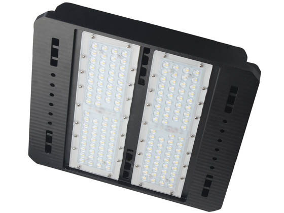 PacLights FALB080-50-LV-T3-SF 175 Watt Equivalent, 80 Watt 5000K LED Area Light Fixture With Slip Fitter Bracket, Type III