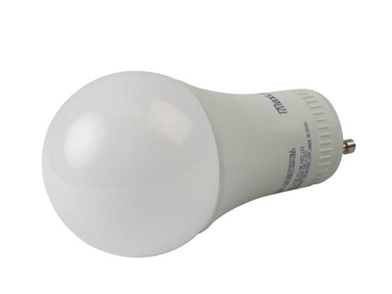 MaxLite 14099415 E15A19GUDLED30/G6 Dimmable 15W 3000K A19 LED Bulb, GU24 Base, Enclosed Rated