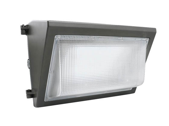 GlobaLux Lighting LWP-80-MV-850-P GlobaLux 300 Watt Equivalent, 80 Watt Forward Throw LED Wallpack Fixture With Photocell, 5000K