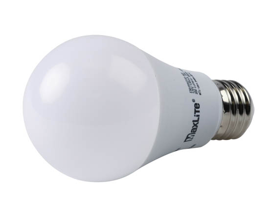 MaxLite 1409960 E9A19ND30-149 Non-Dimmable 9W 3000K A19 LED Bulb, Enclosed Rated