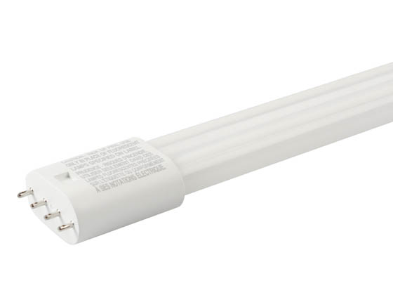 Eiko 60462 LED23W/PLL/835-G7DR Non-Dimmable 23W 3500K 4 Pin Single Twin Tube PLL LED Bulb, Ballast Compatible