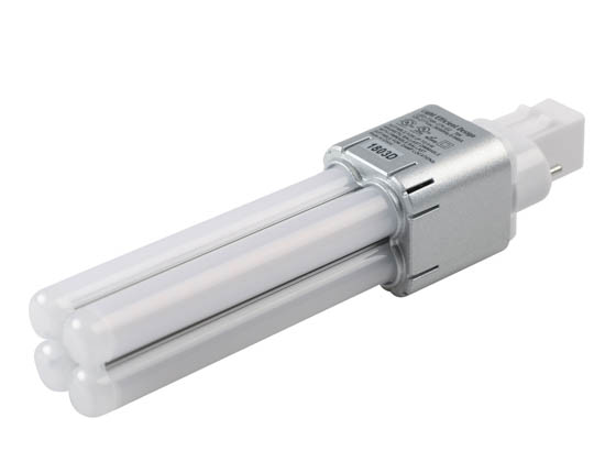 Light Efficient Design LED-7300-27K-G2 5W 2 Pin GX23 2700K Hybrid LED Bulb