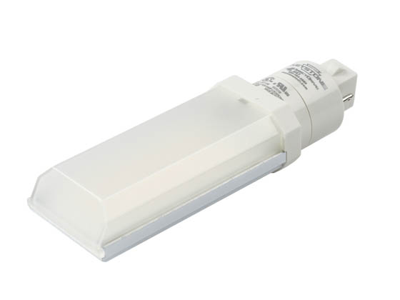 Keystone KT-LED82P-H-850-D Non-Dimmable 8W 2 Pin Horizontal 5000K G24d/G24q LED Bulb, Ballast Bypass