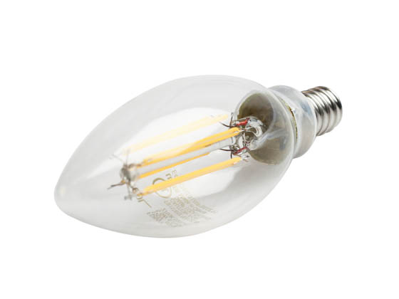TCP FB11D6027EE12CS Dimmable 5.5W 2700K Decorative Filament LED Bulb, Enclosed Rated