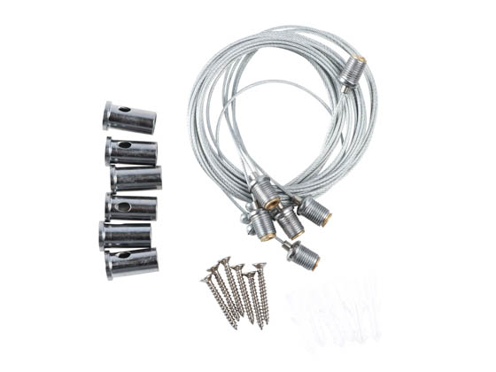 MaxLite 102259 MLCHK2X4-215 Cable Hanging Kit for 2'x4' Maxlite Edge Lit Flat Panel (6x36 Wires)