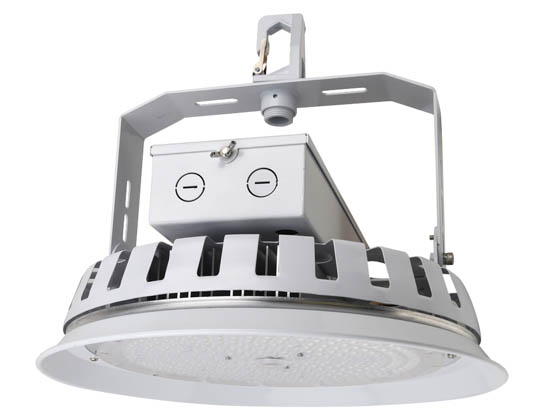 NaturaLED 7698 LED-FX16HBR162/90/840 Dimmable 162 Watt 4000K Round LED High Bay Fixture