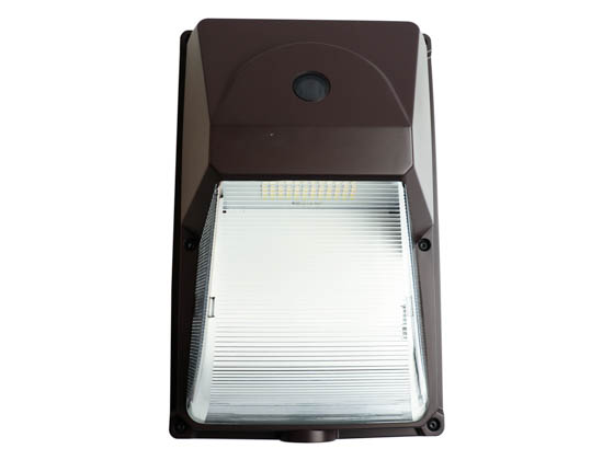MaxLite 101550 SEC15U40BPC 70 Watt Equivalent, 15 Watt 4000K LED Entry Wallpack Security Fixture With Photocell
