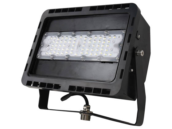 NaturaLED 7784 LED-FXFDL50/66/50K/BK Dimmable 50 Watt, 250-400 Watt Equivalent, 5000K LED Flood Light Fixture