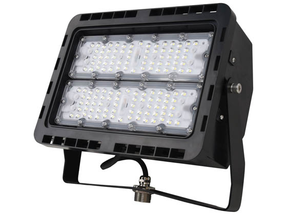 NaturaLED 7786 LED-FXFDL75/66/50K/BK Dimmable 75 Watt, 400 Watt Equivalent, 5000K LED Flood Light Fixture