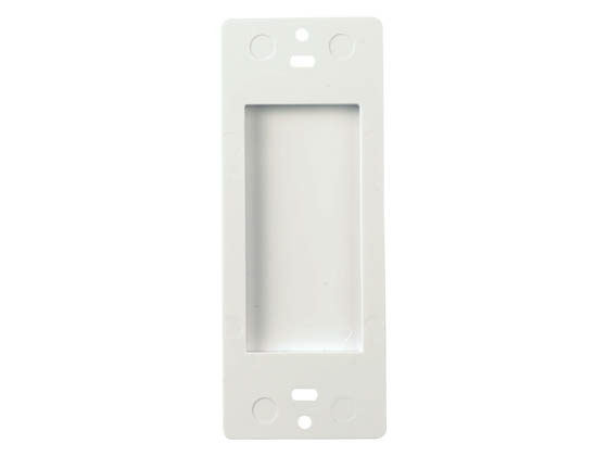 Lutron Electronics DV-BI-WH Lutron Diva Blank Wall Plate Insert, White